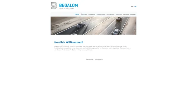 Website Screenshot: BEGALOM Modellbau GmbH - Home Begalom - Date: 2023-06-22 12:13:13