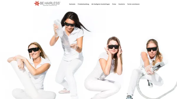 Website Screenshot: BE HAIRLESS Linz dauerhafte Haarentfernung - BE HAIRLESS® - dauerhafte Haarentfernung in Linz - Wels - Steyr - Wien - Date: 2023-06-22 12:13:13