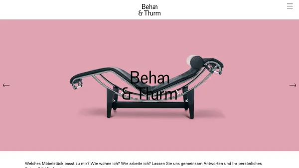 Website Screenshot: Behan & Thurm - Behan & Thurm - Date: 2023-06-22 12:13:13