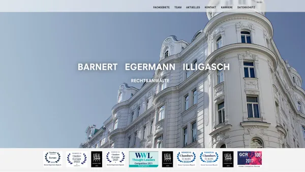Website Screenshot: Barnert Egermann Illigasch Rechtsanwälte GmbH - Wirtschaftsrechtskanzlei | Barnert Egermann Illigasch Rechtsanwälte - Date: 2023-06-22 12:13:13