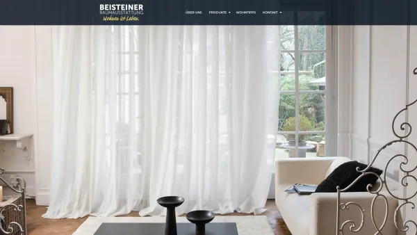 Website Screenshot: Robert www.beisteiner.at - Raumaustattung Beisteiner | 1130 Wien - Date: 2023-06-14 10:47:08