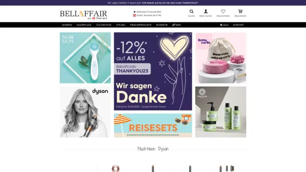 Website Screenshot: BellAffair / Combo-Shops GmbH - Friseurbedarf Online Shop | BellAffair - Date: 2023-06-26 10:26:08