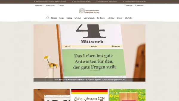 Website Screenshot: Bellaprint Druckerei & Verlag GmbH - Bellaprint - Date: 2023-06-14 10:39:01