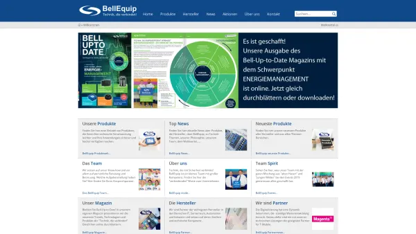 Website Screenshot: BellEquip GmbH - BellEquip GmbH Österreich – Technik, die verbindet! - Date: 2023-06-22 12:13:13
