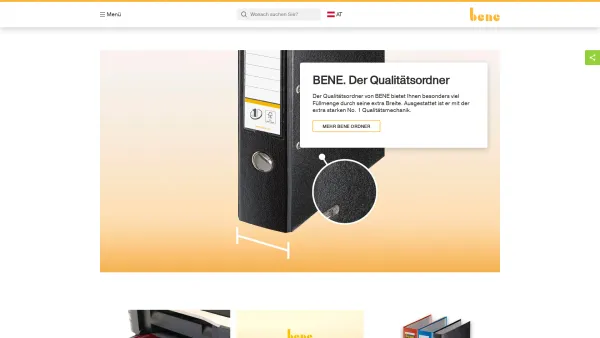 Website Screenshot: Esselte Office Products GmbH. - Bene: Alles, was Sie fürs Büro brauchen. - Date: 2023-06-22 15:08:02