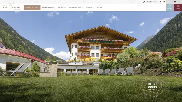 Website Screenshot: Hotel Bergcristall - Hiking in Neustift im Stubaital – Hotel Bergcristall - Date: 2023-06-22 15:07:48