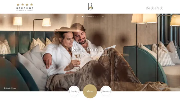 Website Screenshot: Hans-Jörg Moigg Hotel Berghof Hotel Berghof Mayrhofen - HOTEL BERGHOF MAYRHOFEN ZILLERTAL - Date: 2023-06-22 12:13:14