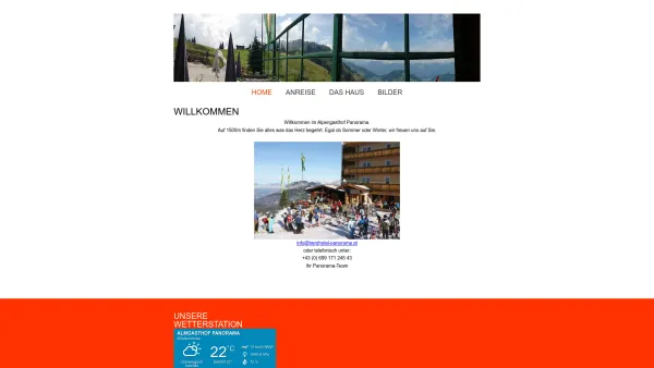 Website Screenshot: Berghotel Panorama - Home - Date: 2023-06-22 12:13:14