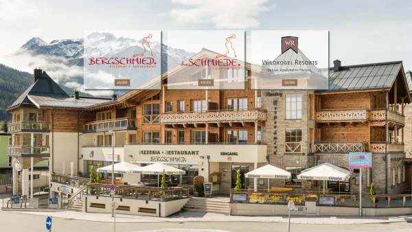 Website Screenshot: Restaurant Zimmer Freizeit Ferien Info Österreich Salzburger Land Nationalpark Hohe Tauern - Bergschmied Landingpage - Date: 2023-06-22 12:13:14