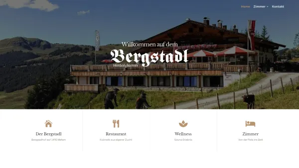 Website Screenshot: Sepp Hasenauer Bergrestaurant Schihütte Schifahren Snowboarden - Bergstadl | Berggasthof Bergstadl in Saalbach-Hinterglemm - Date: 2023-06-22 12:13:14