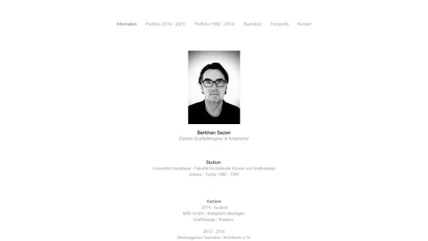 Website Screenshot: berkhan sezen graphic design - Information - berkhansezen.com - Date: 2023-06-14 10:39:01