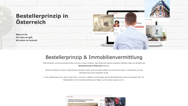 Website Screenshot: Bestellerprinzip - >> Bestellerprinzip in Österreich: was es ist, wann es kommt - Date: 2023-06-26 10:26:08