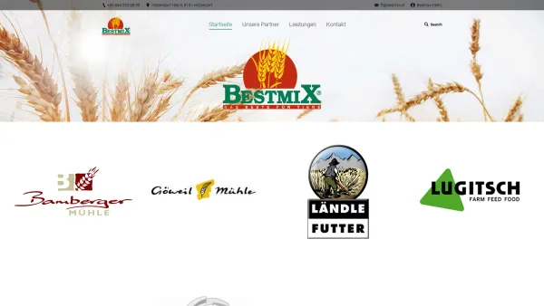 Website Screenshot: Bestmix Tiernährung GmbH - BESTMIX Tierernährung GmbH - Date: 2023-06-22 12:13:14