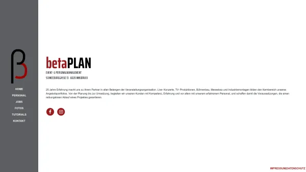 Website Screenshot: Huter KG Betaplan - betaPlan - Date: 2023-06-14 10:47:10