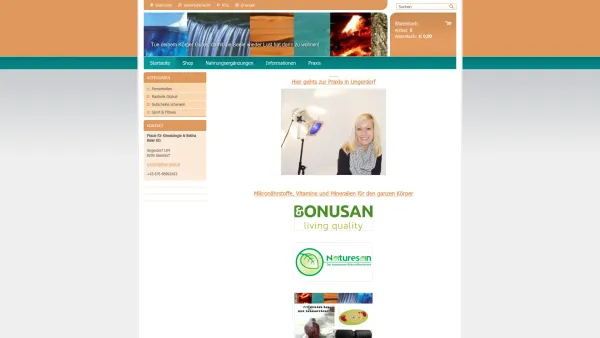 Website Screenshot: psychoenergetische Kinesiologie im Management - Herzlich Willkommen - Date: 2023-06-14 10:39:04