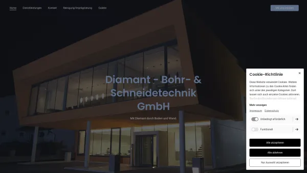 Website Screenshot: Diamant Bohr Schneidetechnik bei DBS Betonschneiden Betonbohren Fugenschneiden - Home | DBS - Date: 2023-06-14 10:47:10
