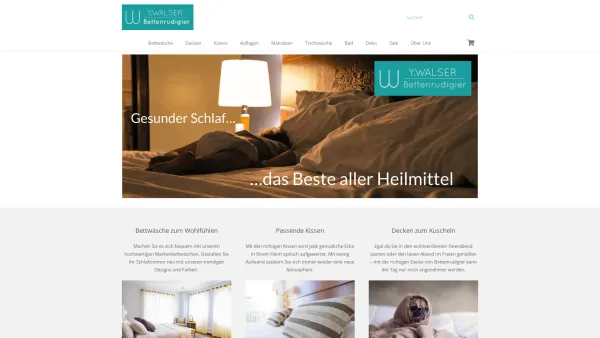 Website Screenshot: Betten-Rudigier Inhaberin Esther Betten Rudigier - Onlineshop - bettenrudigier.com - Date: 2023-06-14 10:39:04