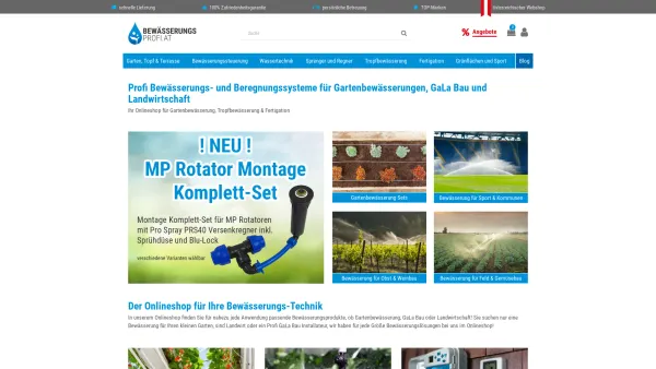 Website Screenshot: Farmsolutions GmbH - Onlineshop für Gartenbewässerung, Tropfbewässerung & Fertigation - Date: 2023-06-15 16:02:34