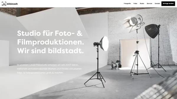Website Screenshot: bildstadt GmbH - Fotoshootings & Filmproduktionen – Fotostudio bildstadt GmbH - Date: 2023-06-22 12:13:15
