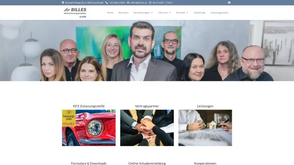 Website Screenshot: Weingut Ing. Matthias Billes - Home - Billes Versicherungsmakler GmbH Eisenstadt - Date: 2023-06-14 16:33:51