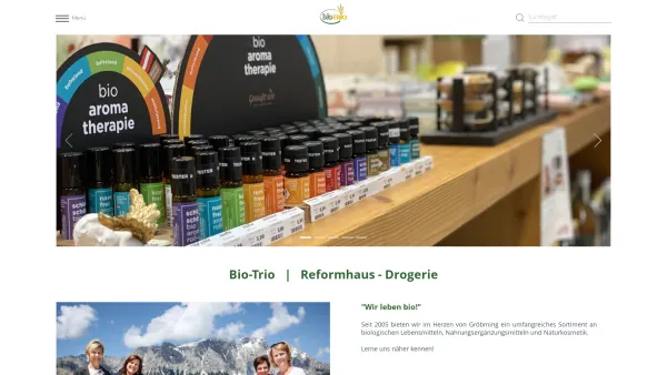 Website Screenshot: Ladein & Co Naturkost und Reform Bio-Trio OEG - Ladein & Co Naturkost und Reform Bio-Trio OG | Bio-Trio - Date: 2023-06-22 12:13:15