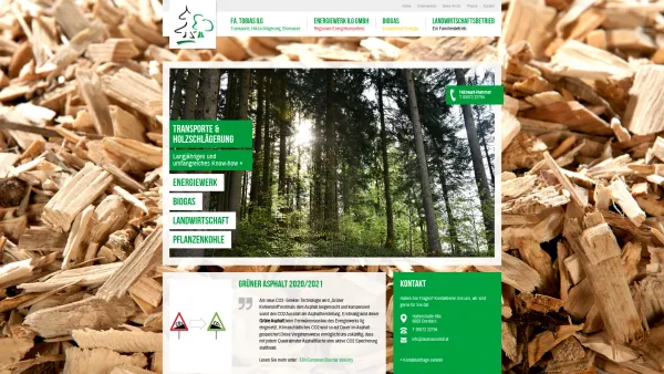 Website Screenshot: Ilg Biomasshof Unterland - Biomassehof - Date: 2023-06-14 10:39:04