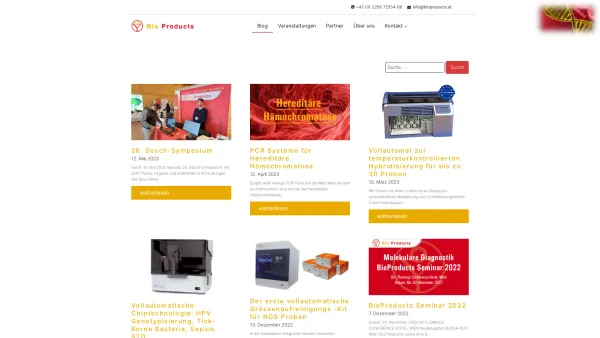 Website Screenshot: Mag. Thomas BioProducts - BioProducts GmbH - Date: 2023-06-22 15:00:11