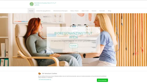 Website Screenshot: Bioresonanzinstitut Wien - BIORESONANZ INSTITUT Wien - BICOM® Bioresonanz in Wien - BIORESONANZINSTITUT WIEN - Date: 2023-06-22 15:00:11