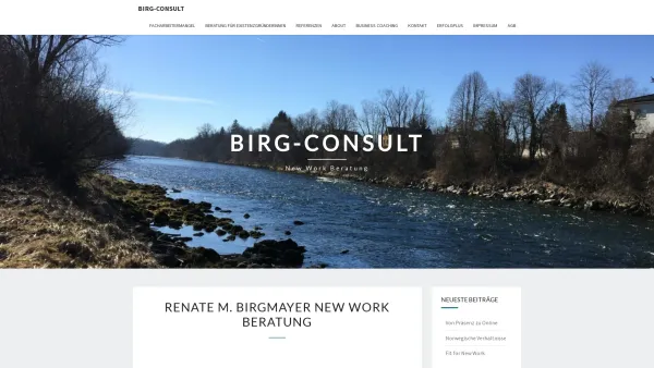 Website Screenshot: Dr. Birgmayer Organisationales Lernen - birg-consult – New Work Beratung - Date: 2023-06-22 15:00:11