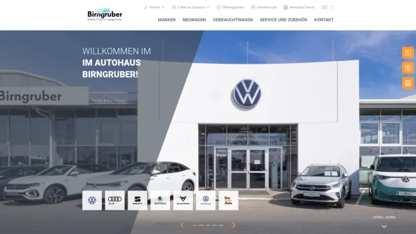 Website Screenshot: Autohaus Birngruber - Autohaus Birngruber - Date: 2023-06-22 15:00:11