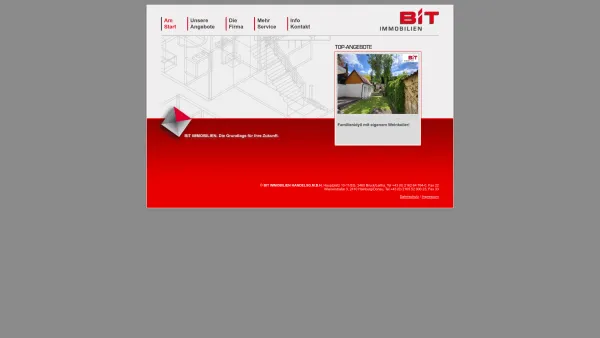Website Screenshot: bit-immobilien.at - Am Start - BIT Immobilien - Date: 2023-06-22 15:00:11