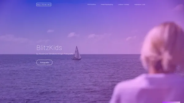 Website Screenshot: BlitzKids by Rosemarie Windbrechtinger Fotografie - Willkommen bei BlitzKids - BlitzKids - Date: 2023-06-22 12:13:15