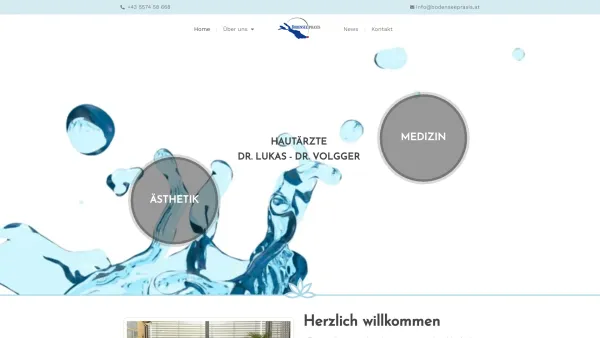 Website Screenshot: Bodenseepraxis - Bodenseepraxis.at: Ihr Hautarzt in Bregenz - Date: 2023-06-22 12:13:16