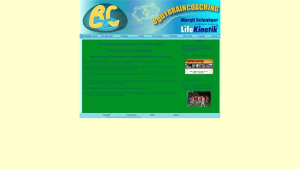Website Screenshot: BodyBrainCoaching - Herzlich willkommen bei BodyBrainCoaching - Date: 2023-06-22 15:00:12