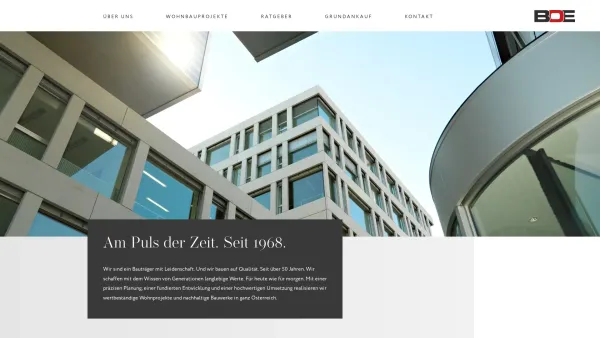 Website Screenshot: Herzlichbei BOE - BOE - Ihr Bauträger für Wohnbauprojekte in Innsbruck und Wien - Date: 2023-06-22 15:00:12