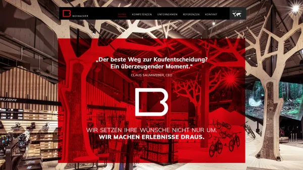 Website Screenshot: BOHNACKER Ladeneinrichtungen - bohnacker.com | Bohnacker Ladeneinrichtungen GmbH - Date: 2023-06-22 15:00:12