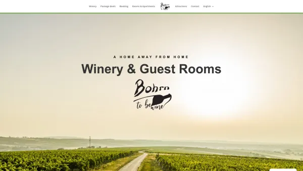 Website Screenshot: Weingut Bohrn - Weingut Bohrn | ein zuhause in der Ferne - Date: 2023-06-14 10:39:10