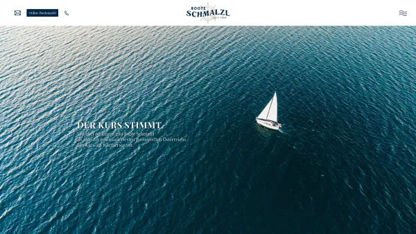 Website Screenshot: Bootsbau Schmalzl - Boote Schmalzl - Die Bootswerft mit Tradition am Wörthersee - Date: 2023-06-22 12:13:16
