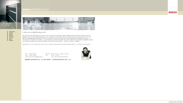 Website Screenshot: Ing. Ernst BOSCH Küchenstudio - BOSCH Küchenstudio - Date: 2023-06-15 16:02:34