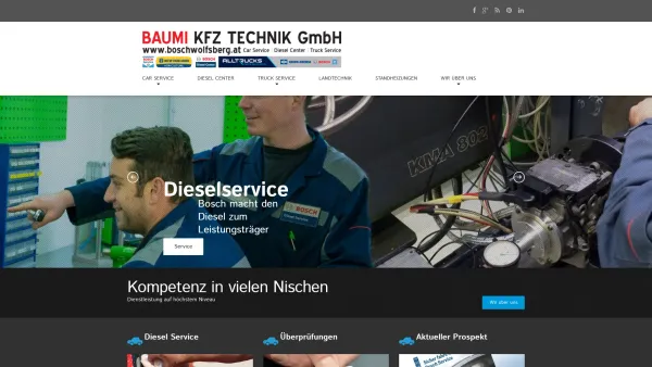 Website Screenshot: Knes Pauscha Schreier KFZ Elektrik Dieselservice Gesellschaft www.boschwolfsberg.at - Bosch Wolfsberg | Beratung, Wartung und Reparatur - Date: 2023-06-22 12:13:16