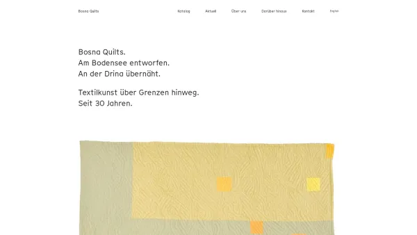 Website Screenshot: bosna quilt - Bosna Quilt Werkstatt - Date: 2023-06-22 12:13:16