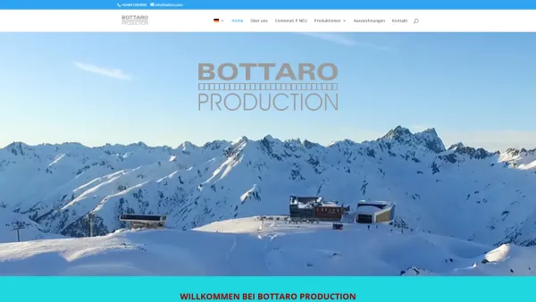 Website Screenshot: Bottaro Production - Bottaro Production | Wir über uns heute - Date: 2023-06-22 12:13:16