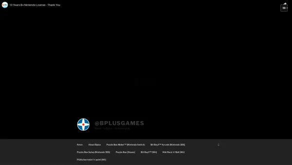 Website Screenshot: Bplus - @BplusGames – Bernd+ is Bplus – it's fun to play - Date: 2023-06-15 16:02:34
