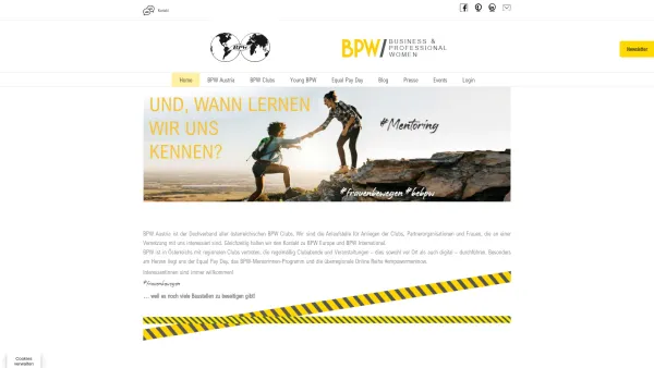 Website Screenshot: BPW Business and professional women Club Business Professional Women Austria - Business and Professional Women Austria | BPW ist das größte internationale Frauennetzwerk. Ziel ist die Förderung von Frauen & Frauenthemen auf allen Ebenen - Date: 2023-06-22 12:13:16