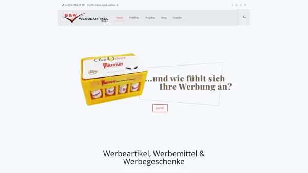 Website Screenshot: Brachmaier Werbeartikel - Werbeartikel & Werbemittel 300.000+ Online - Promotion Werbung Gestalten - B&W WERBEARTIKEL - Date: 2023-06-22 12:13:16