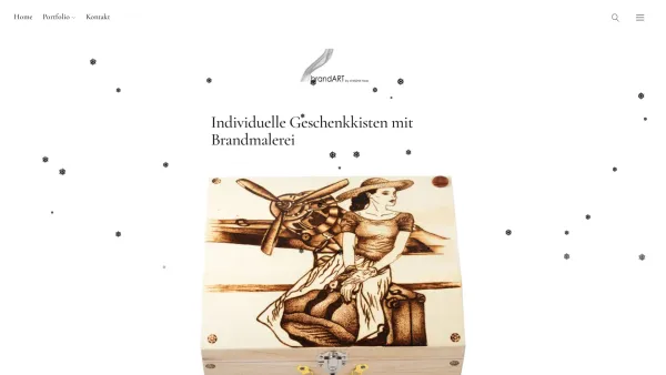 Website Screenshot: brandart Werbeagentur OG - Individuelle Geschenkkisten mit Brandmalerei - brandart.at by christine haas - Date: 2023-06-14 10:39:09