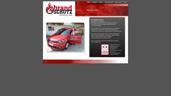 Website Screenshot: Brandschutz Astl - index - Date: 2023-06-14 10:39:09
