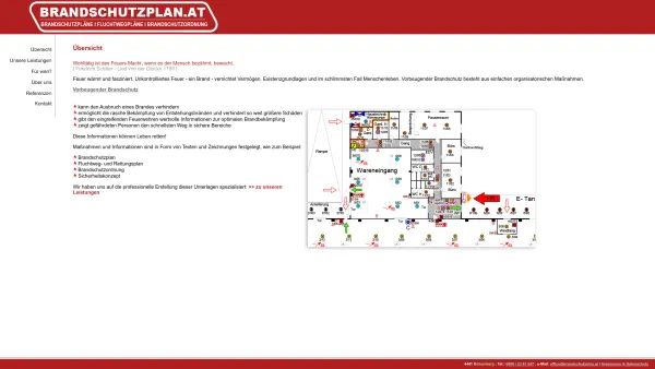 Website Screenshot: Brandschutzplan Johann Badhofer - :: BRANDSCHUTZPLAN.AT :: - Date: 2023-06-22 15:10:44