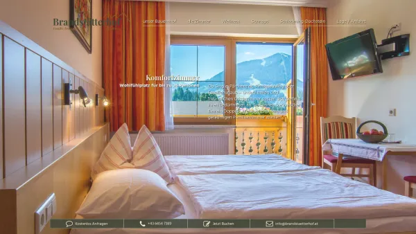 Website Screenshot: Pension Brandstätterhof - Brandstätterhof - Date: 2023-06-22 15:10:44