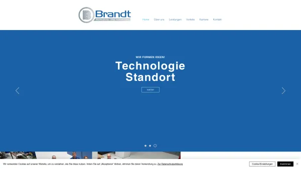 Website Screenshot: Brandt Gesellschaft mbH - Werkzeugbau | Brandt GmbH | Oberösterreich - Date: 2023-06-15 16:02:34